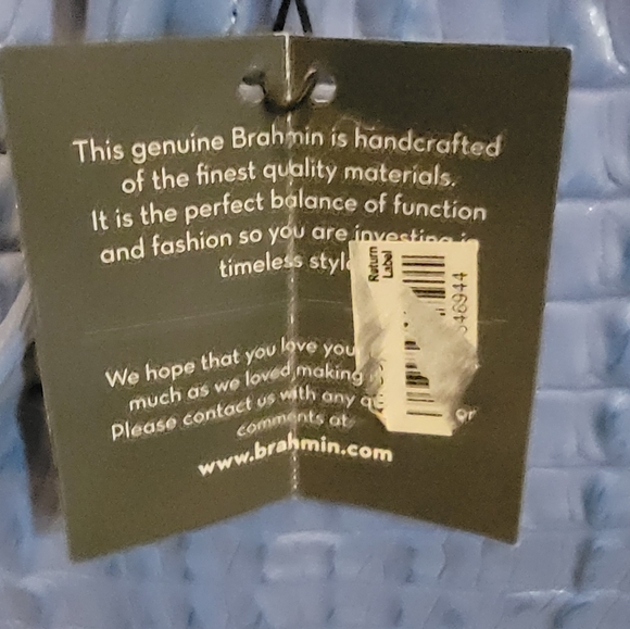 NWT Brahmin Lincoln Satchel Top Handle Bag - Picture 8 of 15